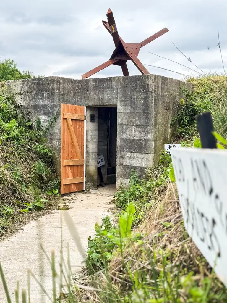 Extérieur d'un bunker