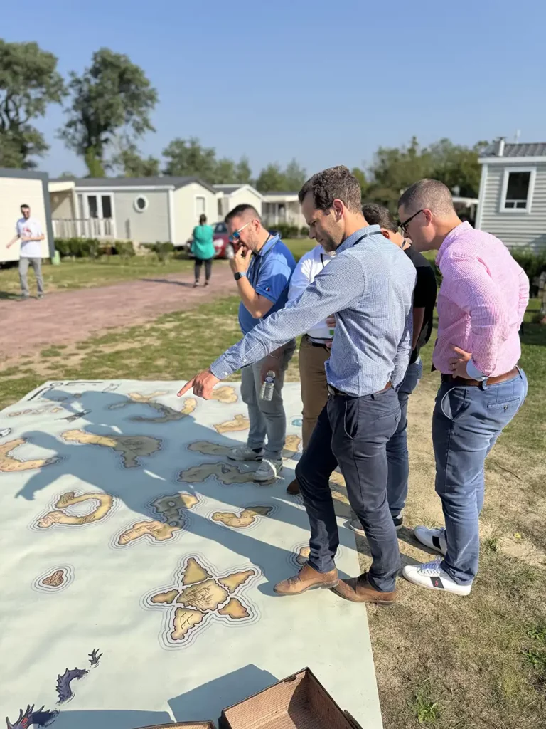 Jeu pendant un séminaire