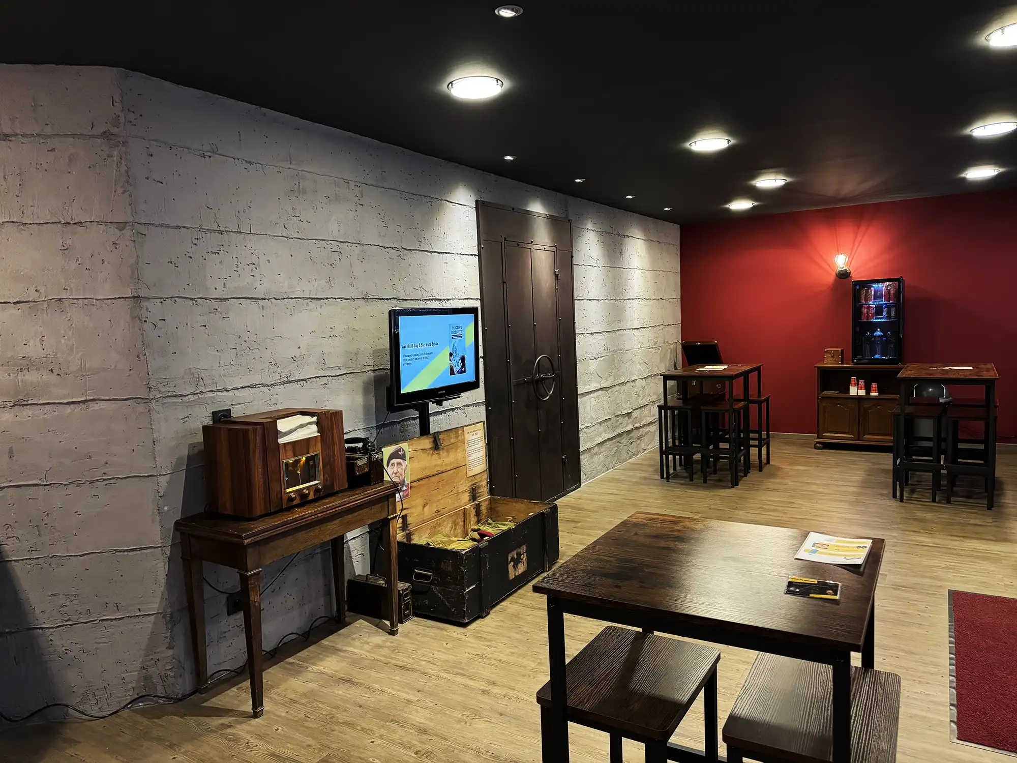 Hall d'un escape game