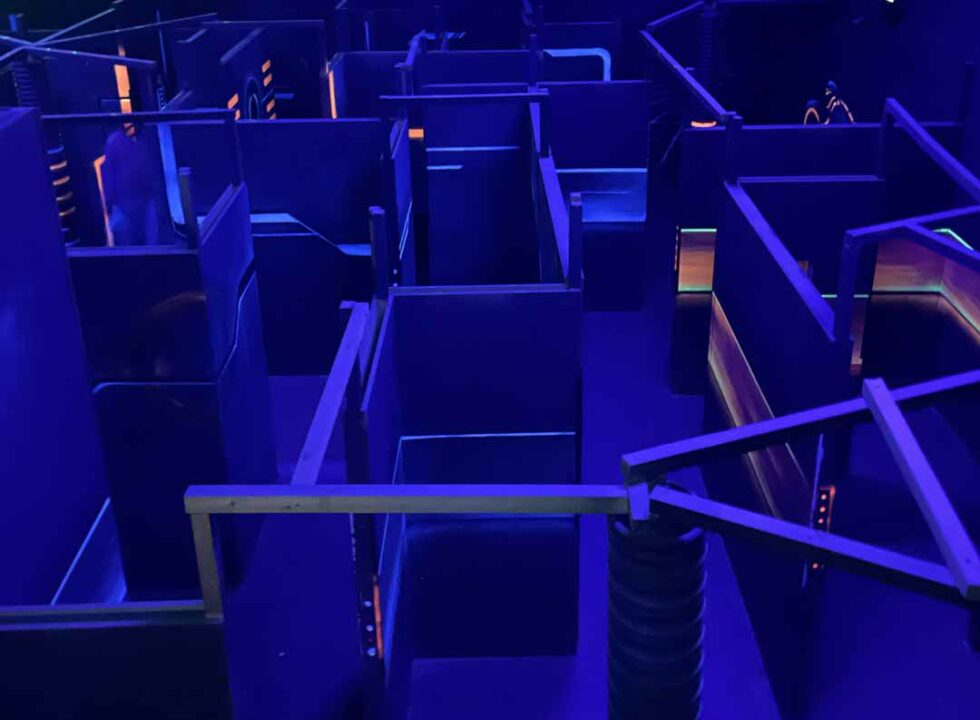 Labyrinthe de laser game